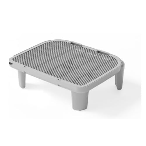 Cat Pedal Step Stool with Filter Function Self Cleaning Litter Box Footstool Compatible with Automatic Cat Litter Box, Self-Cleaning Cat Box Step Stai