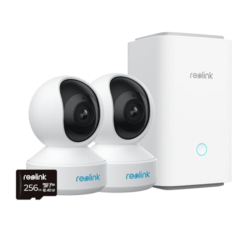 REOLINK E1 Zoom 5MP Indoor Security Camera Home Hub, 5GHz Plug-in WiFi Camera, 360 Degree Baby-Dog-Pet Monitor with 3X Optical Zoom, Auto Tracking, Pe