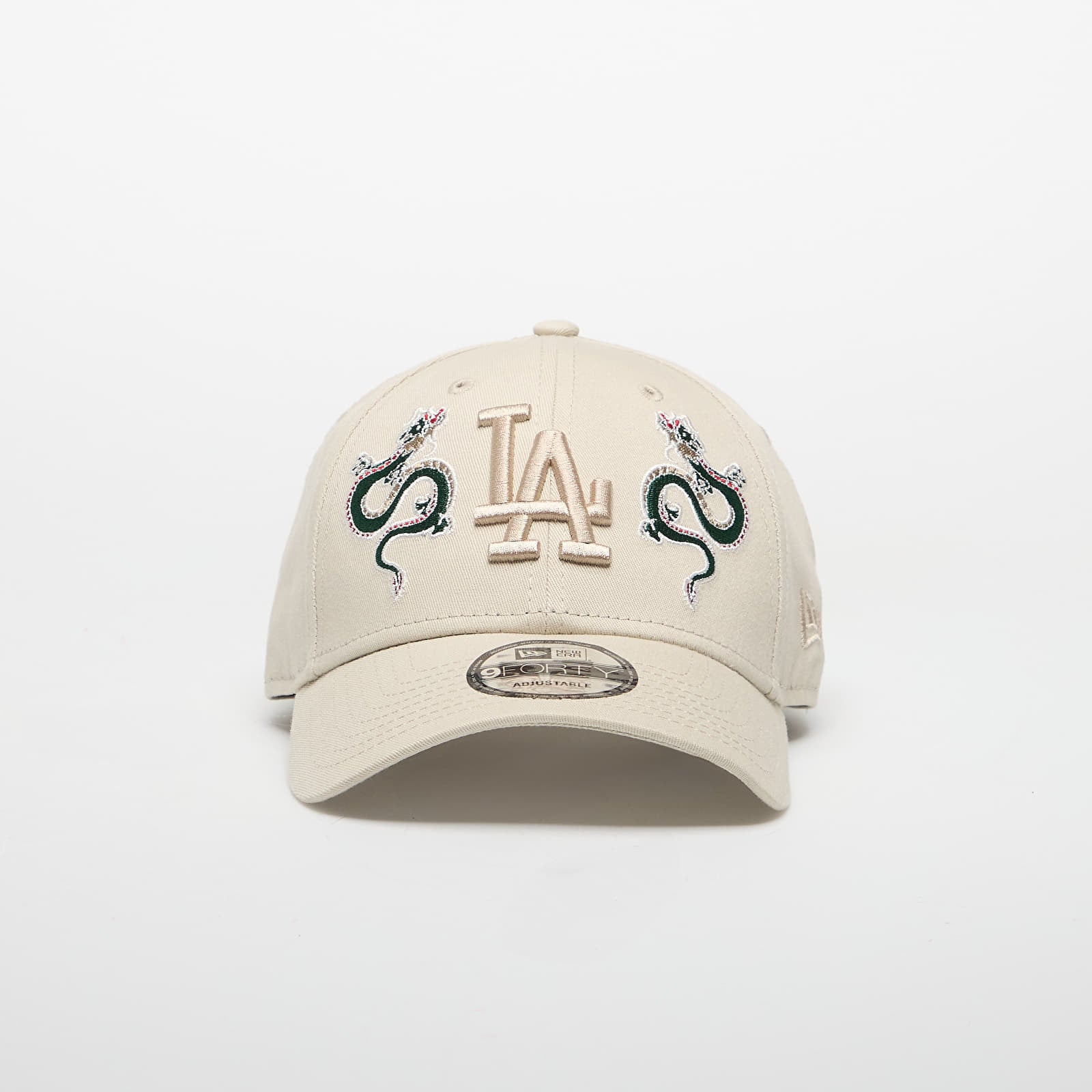 New Era 9FORTY Los Angeles Dodgers MLB Adjustable Cap Icon Cream Universal