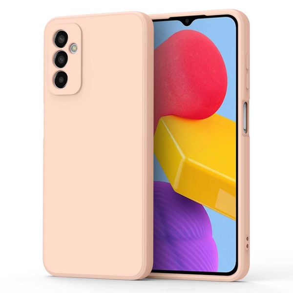 High Quality Square silicone phone case suitable for Galaxy M13 4G phone accessories O241209