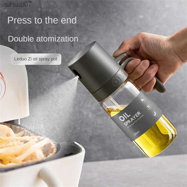 Other Kitchen Dining Bar One spray dispenser Mr. olive bottle 2 in 1 atomized glass oil leakage prevention household cooking kitchen tools y
