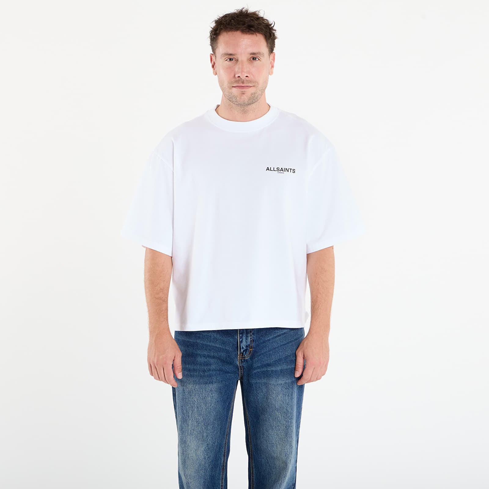 Koszulka AllSaints Amelie Heaps Oversized T-shirt Optic White S