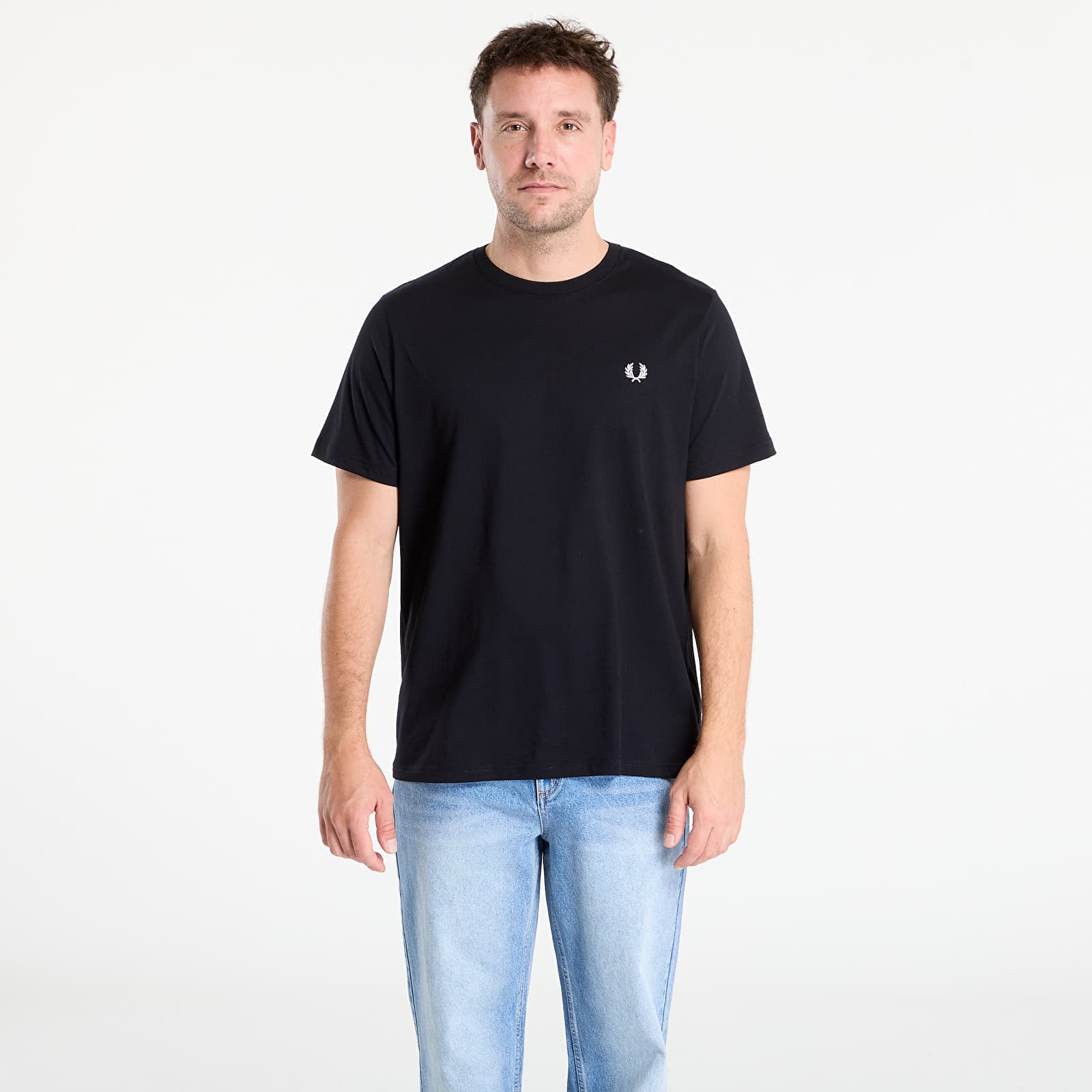 Koszulka FRED PERRY Crew Neck T-Shirt Black S