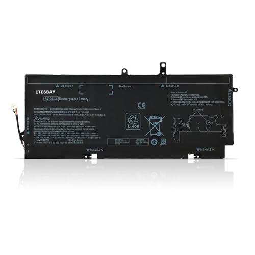 ETESBAY BG06XL 11.4V 45WH Laptop Battery Replacement for HP EliteBook 1040 G3 Series Notebook BG06045XL 804175-181 804175-1B1 804175-1C1 805096-001 80