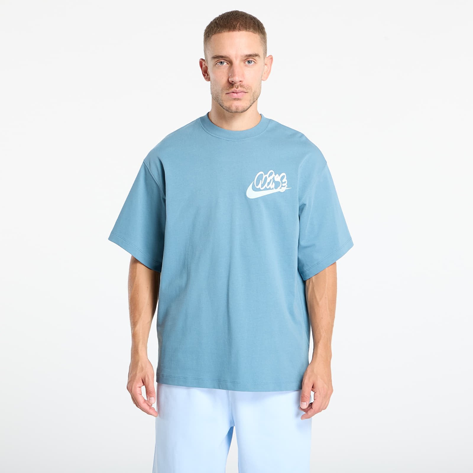 Koszulka Nike Solo Swoosh Men's T-Shirt Smokey Blue L