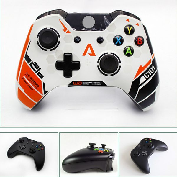 Newest Limited Edition Wireless Controllers Gamepad Precise Thumb Joystick Gamepads For Xbox One Microsoft X-BOX Console-PC Have LOGO With R
