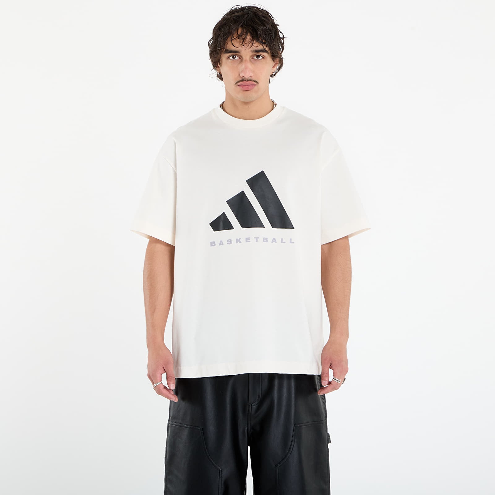 Koszulka adidas Basketball T-Shirt Chalk White L