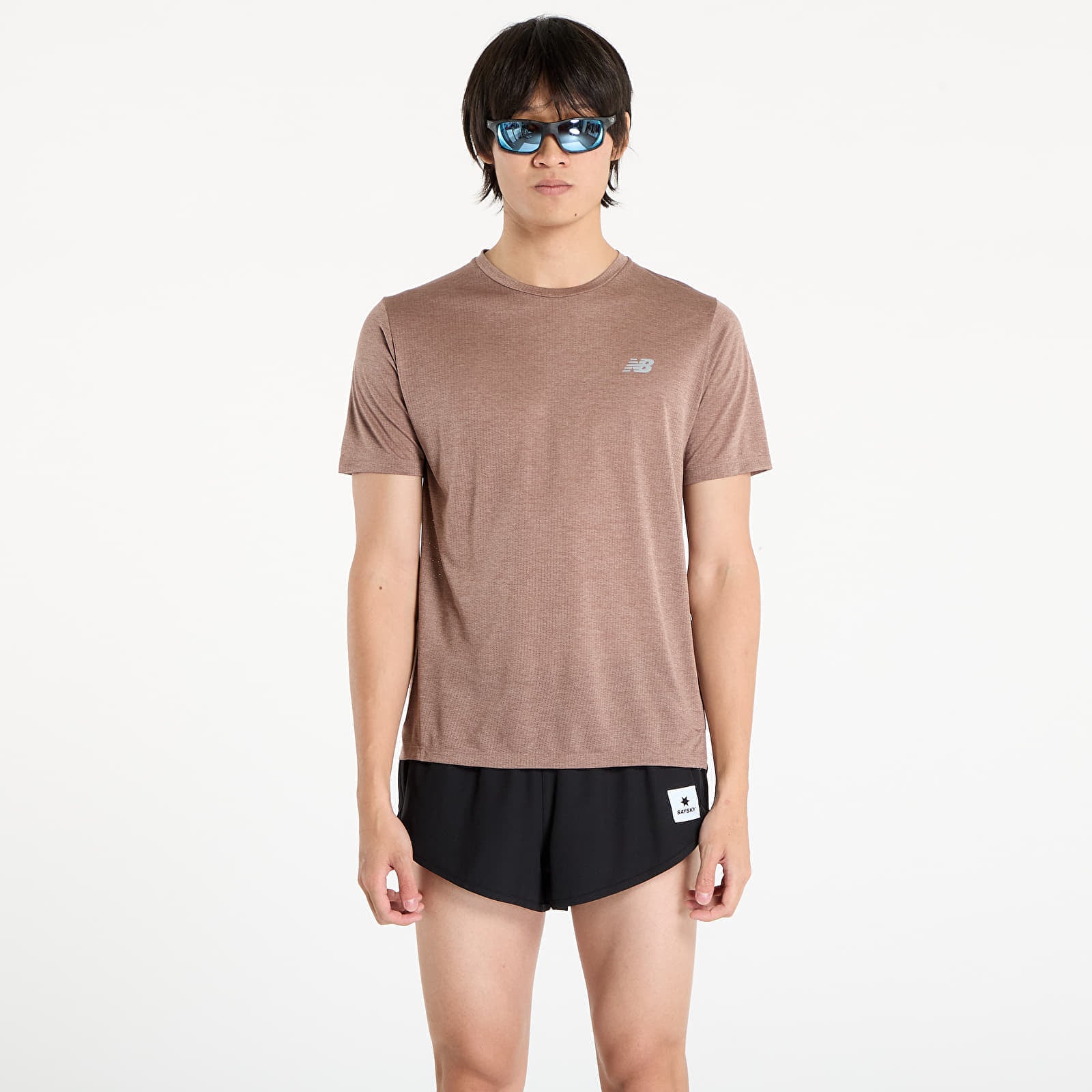 Koszulka New Balance Athletics T-Shirt Earth Shadow Heather S