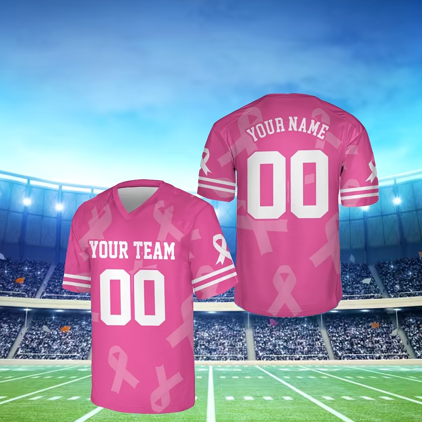 TEMU Custom Team For Soccer Jerseys, Tailored Shirts For Football Fans And Baseball Enthusiasts, Hockey, Soccer Jersey, Shirt, Purple Jersey, Rugby