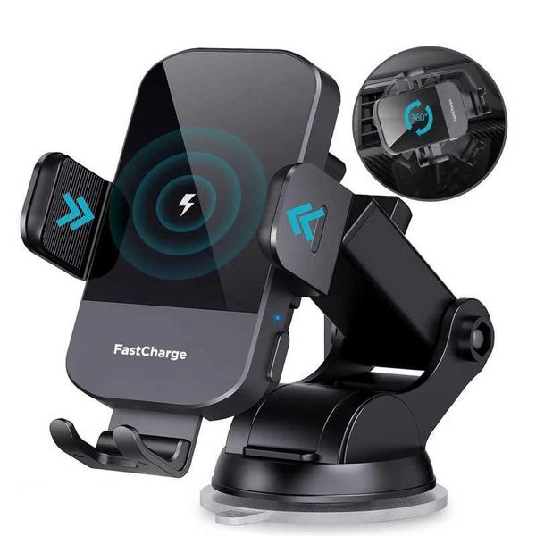 Dashboard car mobile phone wireless charging holder 15W fast charging suitable for iphone AndroidT250122