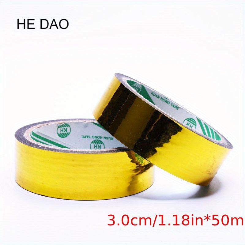 TEMU Washi Tape, 50m - Decorative Adhesive Masking Tape For Scrapbooking & Diy Crafts, In Multiple Sizes (1.0cm-3.0cm-4.0cm-5.0cm)