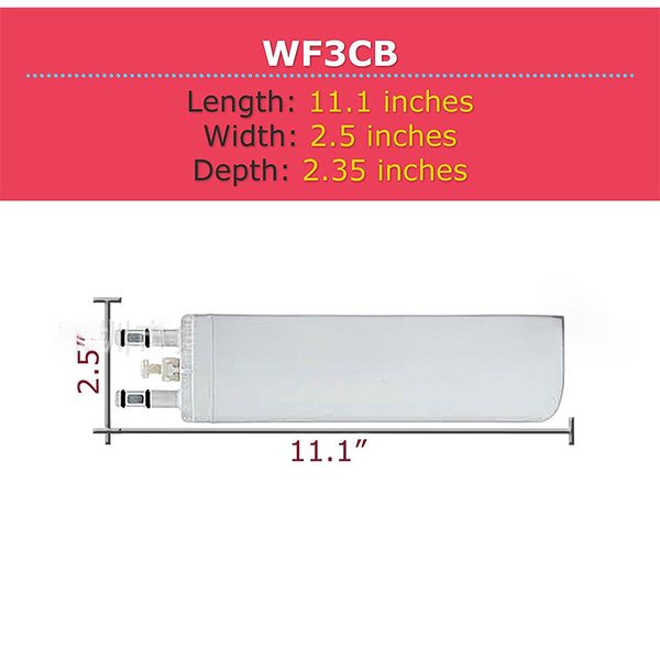 Replace Frigidaire WF3CB Puresource3 Refrigerator Water Filter For AP4567491 PS3412266 242069601 242086201 706465 (1-5Pack)