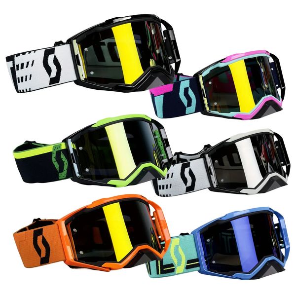 2025---Outdoor Eyewear Motorcycle Glasses Motocross Goggles road Cycling Moto Dirt Bike Riding Sunglasses Sport Helmet Accessories