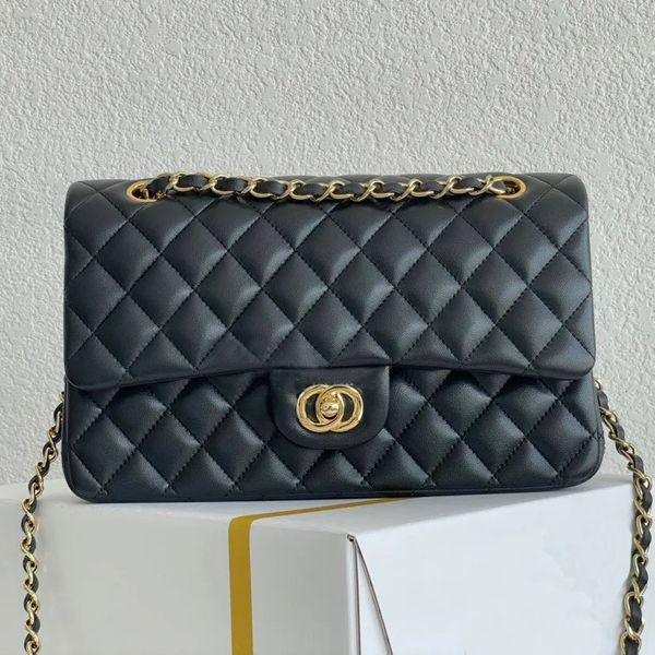 designer bag Handbag Shoulder Chain Bag Clutch Flap Totes Bags Wallet Check Velour Thread Purse Double Letters Solid Hasp Waist Square Strip