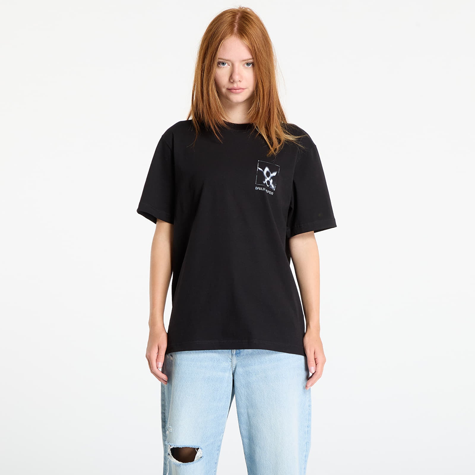 Koszulka Daily Paper Shadow Grid Ss T-Shirt Black XS