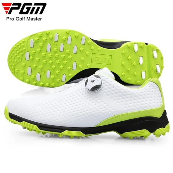 PGM Waterproof Men Golf Shoes Professional Lightweight Golfer Footwear Outdoor Golfing Sport Trainers Athletic Sneakers XZ095 241118