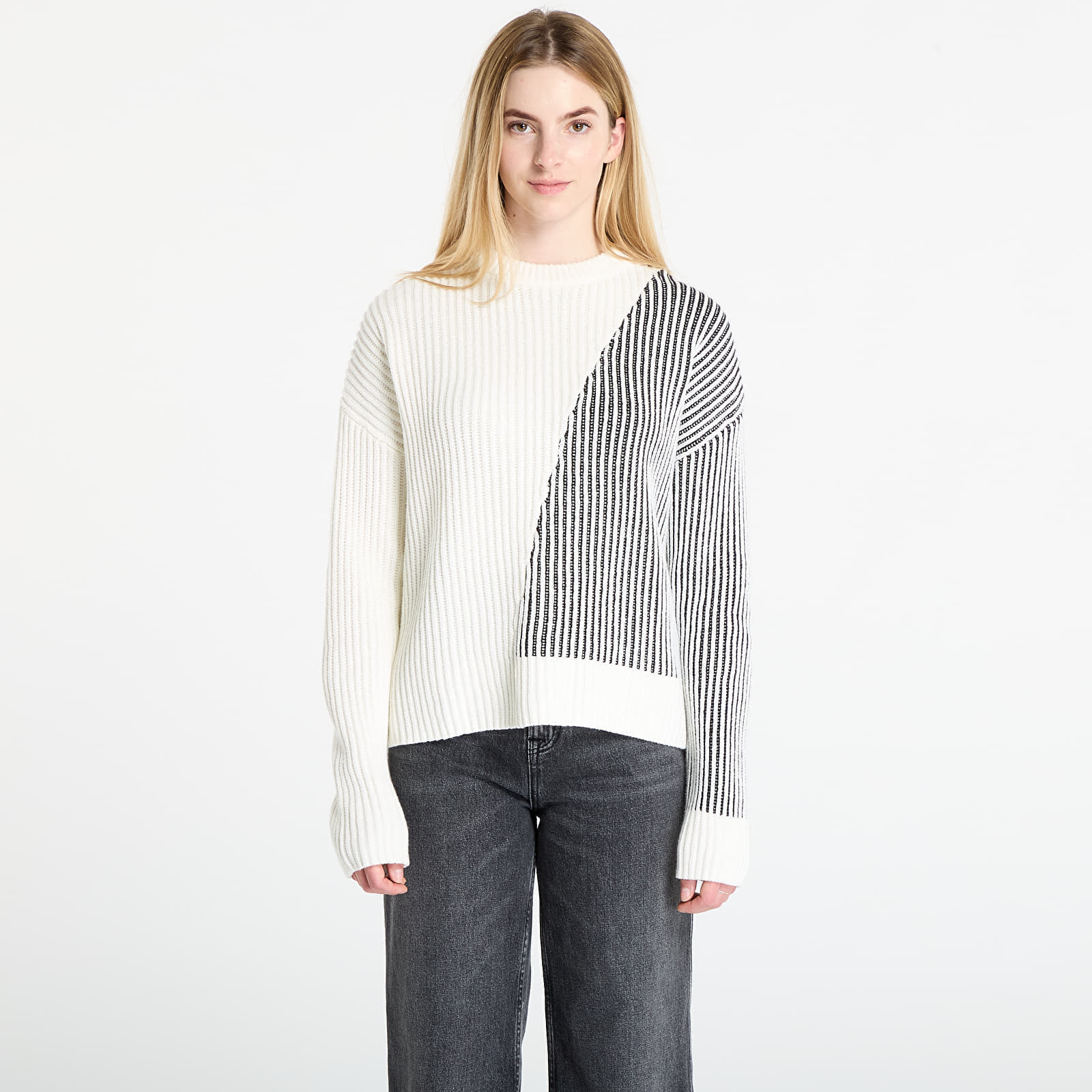 Sweter Desigual Nome Sweater Cream XS