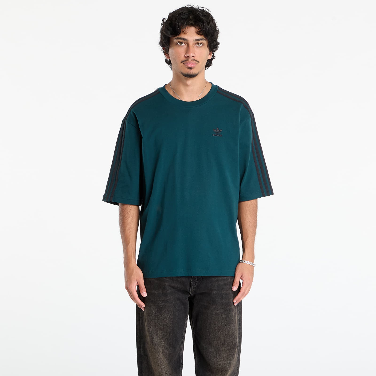 Koszulka adidas Adicolor Oversized T-Shirt Aurora Ivy M