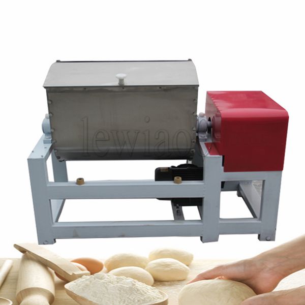 50kg Automatic Commercial Pasta Bread Dough Kneading Maker 380v Stainless Steel Flour Mixer Or Industrial Mixing Machine