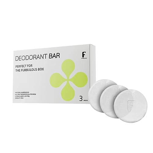 Furbulous Deodorant Bar for Litter Box Odor Removal 3 Pieces