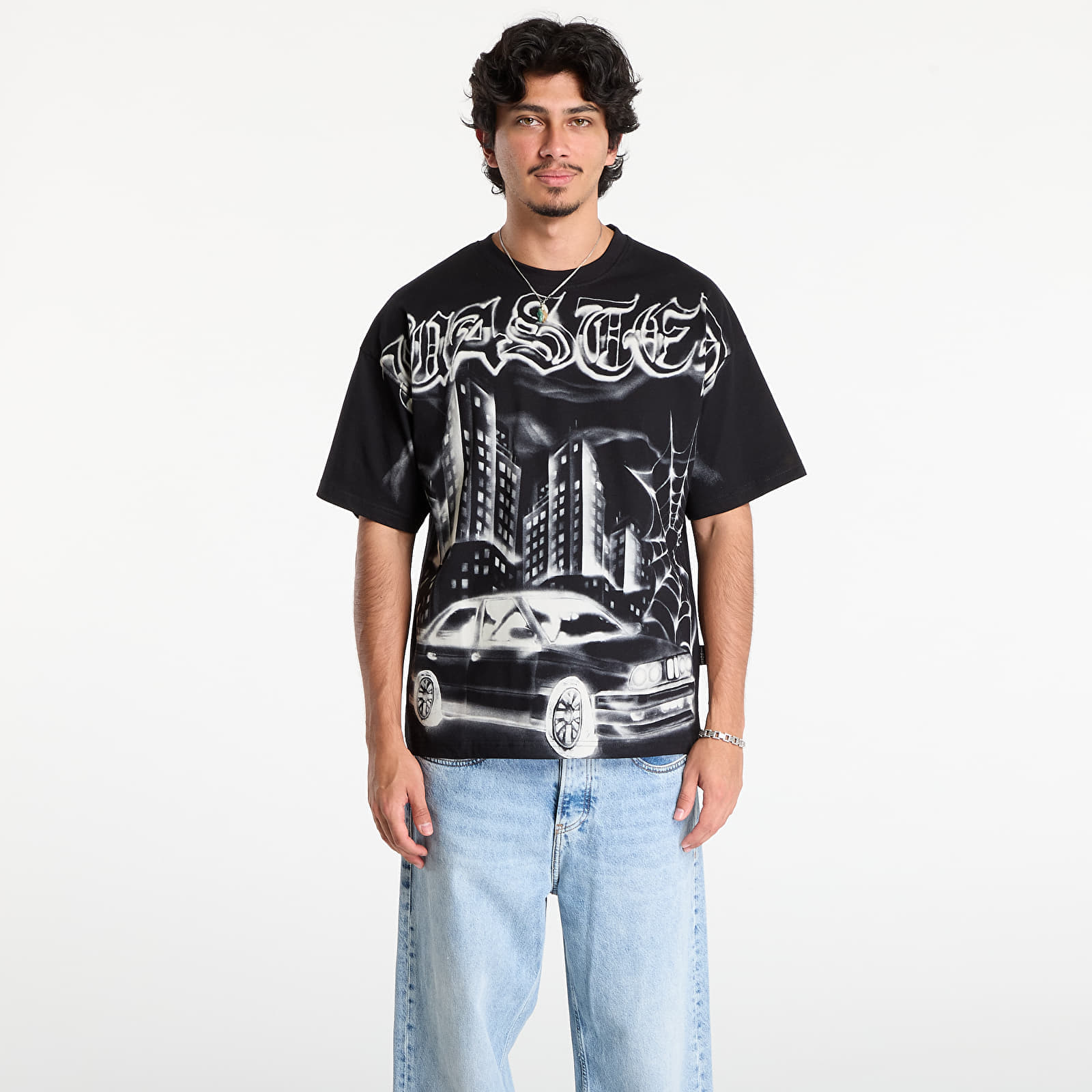 Koszulka Wasted Paris M Atm Boxy T-Shirt Black S