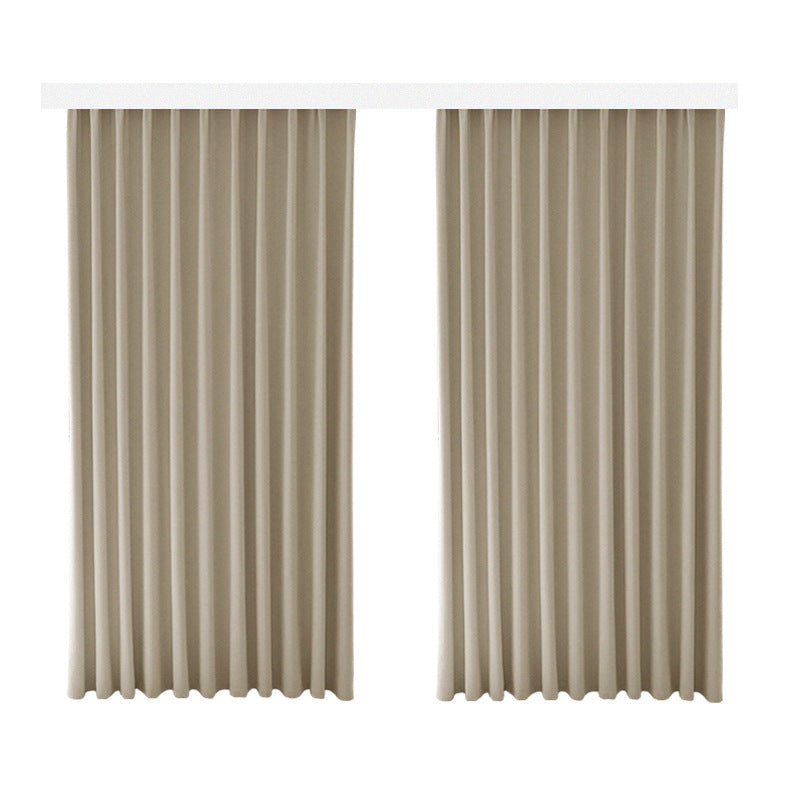 T0359 new full blackout chenille velvet curtain bedroom living room light luxury whole house custom curtain