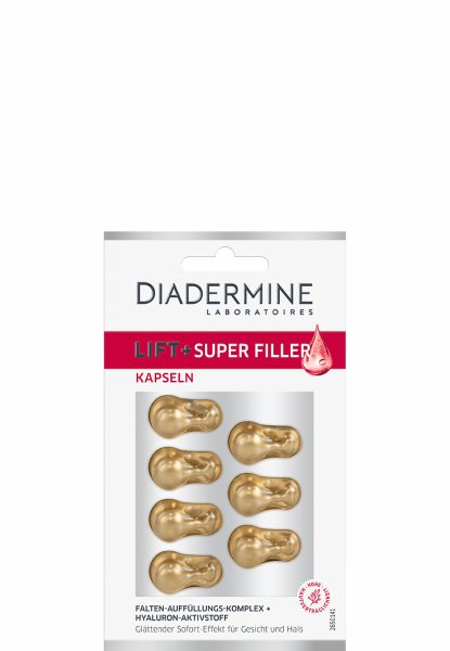 Diadermine Lift+ Super Filler - Capsule rassodanti ad effetto immediato 7 pezzi