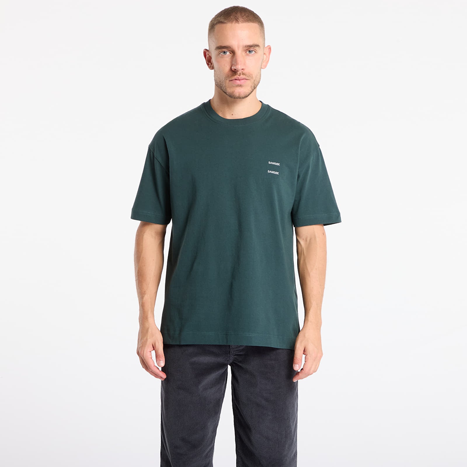 Koszulka Samsøe Samsøe Joel T-Shirt Green Gables XL