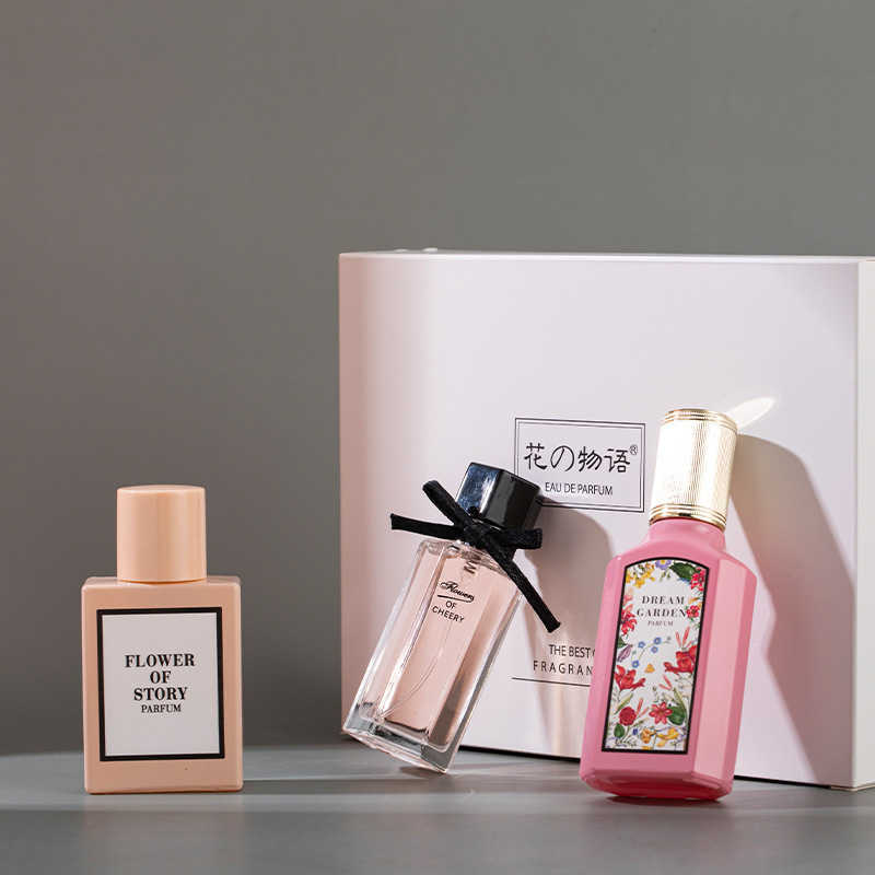 Fragrance the Story of Vietnam Flower Blossoms Perfume Women&#039;s Set Gift Box Durable Eau De Toilette