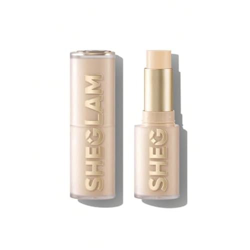 SHEGLAM Skin Magnet High Coverage Foundation Stick Longwear Medium Face Makeup for All Skin Types-Linen