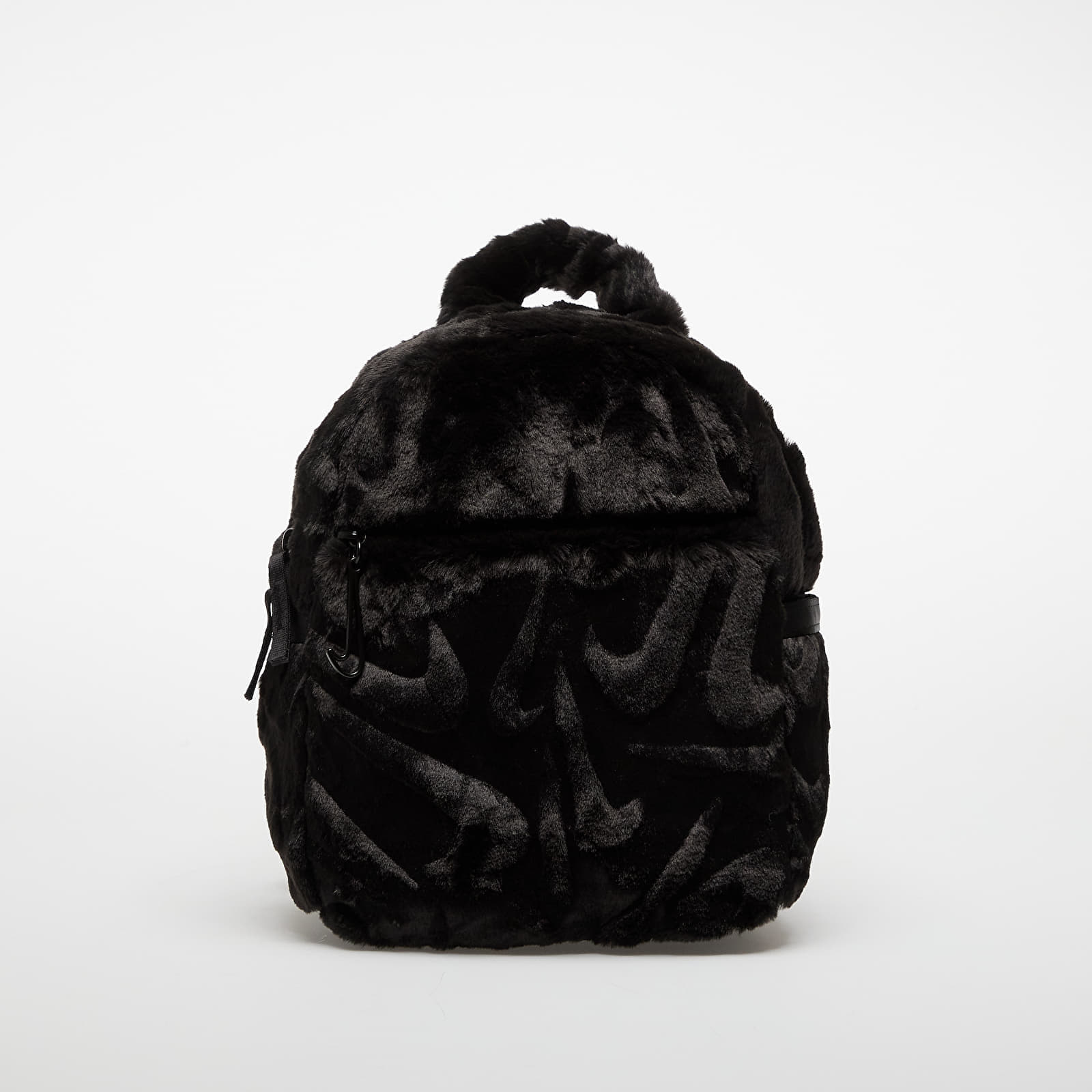 Nike Sportswear Futura Faux Fur Mini Backpack (6L) Black- Black- Black Universal