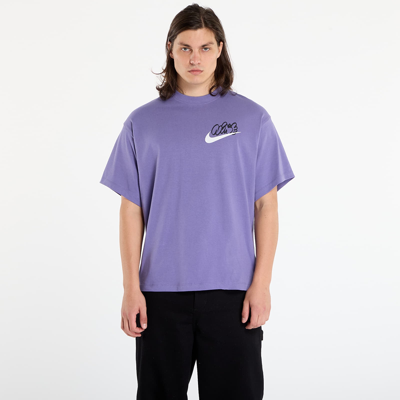 Koszulka Nike Solo Swoosh Men's T-Shirt Dusty Amethyst M
