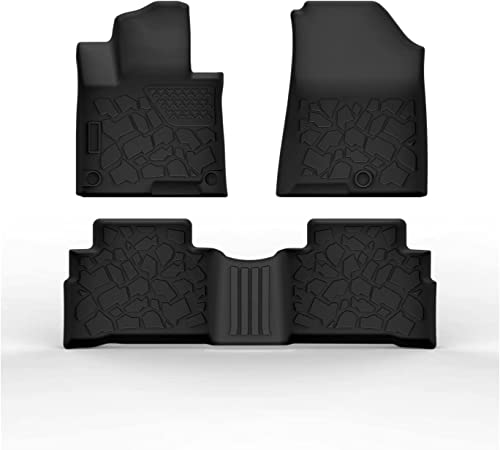 Garvee Floor Mats for Hyundai Ioniq 5 2022-2023, Premium All Weather Anti-Slip Waterproof Floor Liners Car Interior Accessories
