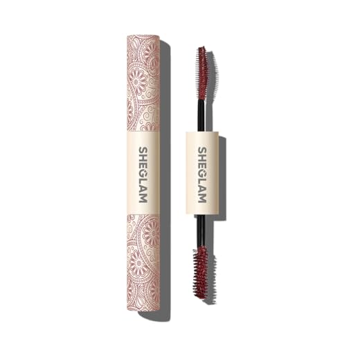 SHEGLAM All-In-One Volume & Length Mascara-Waterproof-Brugundy Waterproof Brugundy