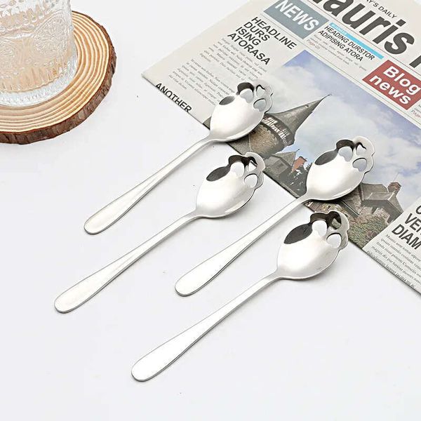 Coffee Stainless Steel Spoon Creative Sugar Skull Tea Spoons S s