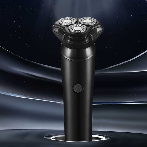 Electric Shaver Rechargeable Fast Charging Portable Razor 3D Floating Blade Waterproof Low Noise Facial Shaving Beard Machine L230823