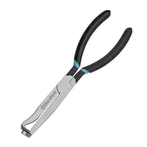 DURATECH Electrical Disconnect Pliers, 8-inch Automotive Electrical Connector Pliers, Automotive Plug Removal Tool for Car Fuel Pump, Spark Plug, Igni