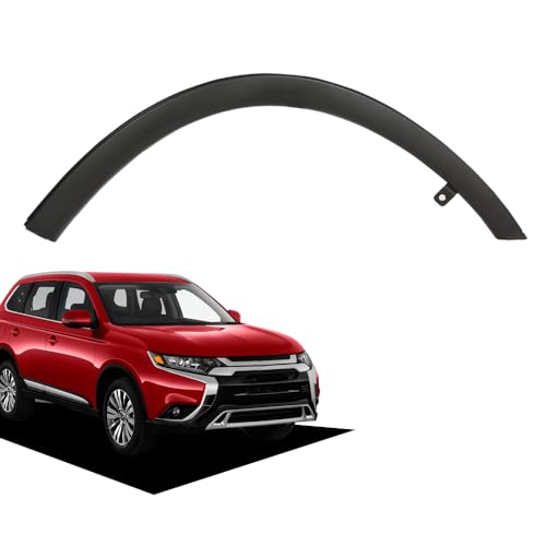 G-PLUS Front Right Fender Wheel Arch Flare Compatible with 2014-2020 Mitsubishi Outlander Car Tires Fender Flares Passenger Side Wheel Eyebrow Protect