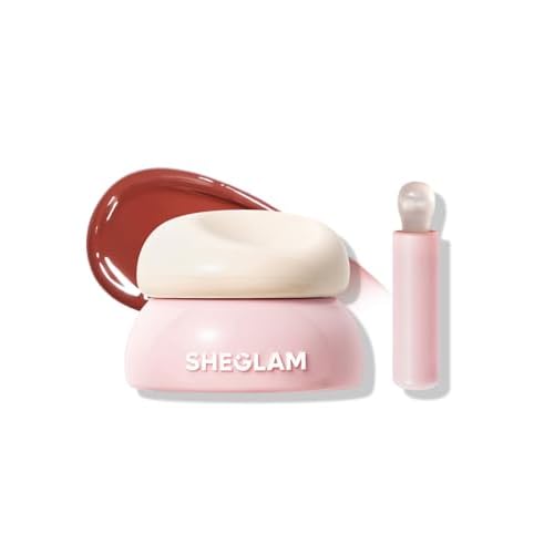 SHEGLAM Hydra Jelly Pocket Lip Jam Hydrating Nourishing Lip Gloss Moisturizing Lip Makeup-Fig Flirt