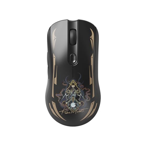 Akko AG ONE 8K-Gaming-Maus, 2,4G Wireless-Bluetooth-Typ C kabelgebundene PC-Mäuse, optischer PAW3395-Sensor mit 26K DPI, programmierbare Tasten für
