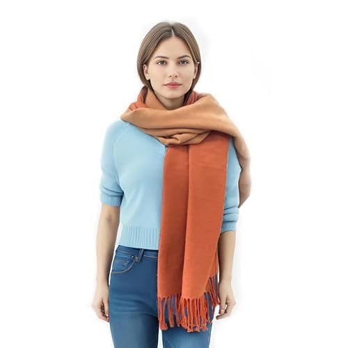 VICT POPU Shawls And Wraps for Women Cashmere Scarf Soft Reversible Pashmina Shawls For Weddings Evening Party Winter Warm Tassel Style Casual Ladies