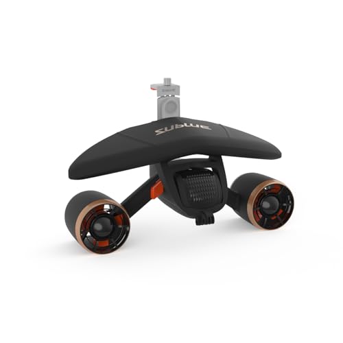 Sublue Mix Pro Underwater Scooter with Smartphone-Action Camera Mount Low Battery Alarm 2 Gear Speed 60 Minutes 40M Dual Motors Swimming Pool Diving S