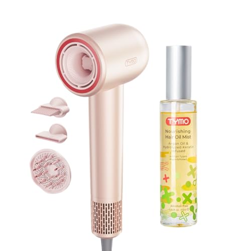 TYMO AIRHYPE Compact Blow Dryer + TYMO Hair Oil Spray