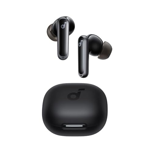 soundcore P40i by Anker, Wireless Earbuds mit Noise Cancelling, Adaptive Geräuschunterdrückung, BassUp, 60h Spielzeit, 2-in-1 Hülle und Smartphone-