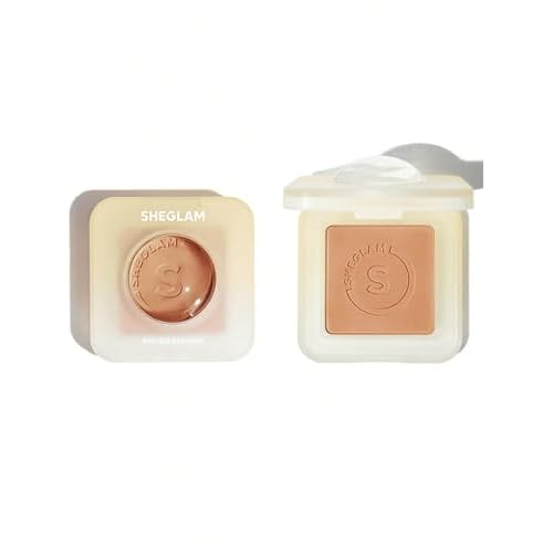 SHEGLAM Sunside Bronzer Powder Contour Long Wear Evenly Pigmented Neutral Warm Tone Sculpting Natural Matte Contour & Bronzer Face Makeup-Dawn Glow