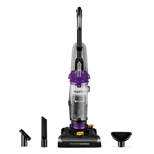 Eureka NEU182B PowerSpeed Bagless Upright Vacuum Cleaner, Purple Purple NEU182B with Washable Filter
