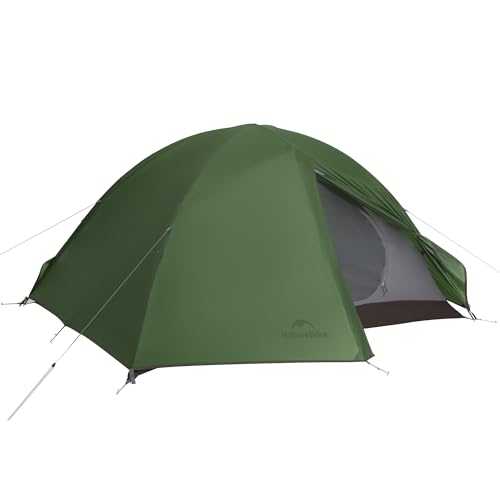 Naturehike 4 Season Tent,Waterproof 2 Person Backpacking Tent, Four Season Tents for Cold Weather Winter Camping Forest Green