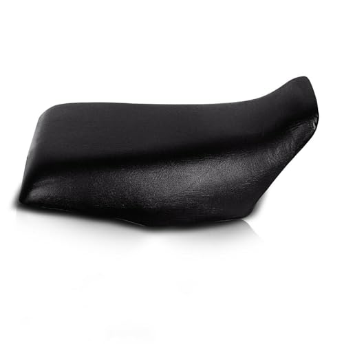 G-PLUS Motorcycle Leather Seat Cover Black Compatible with Honda Fourtrax 300 1988-2000