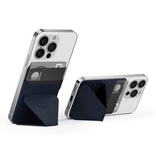 MOFT Reusable Adhesive 4-in-1 Cell Phone Grip, Phone Stand, Card Holder, Adjustable Viewing Angles, Thin Design with Grip to be Held for All iPhone An