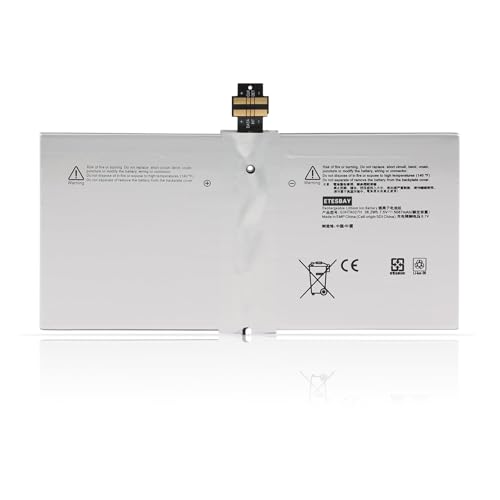 ETESBAY G3HTA027H DYNR01 Replacement Laptop Battery for Microsoft Surface Pro 4 1724 Series Tablet Notebook 7.5V 38.2WH 5087mAh